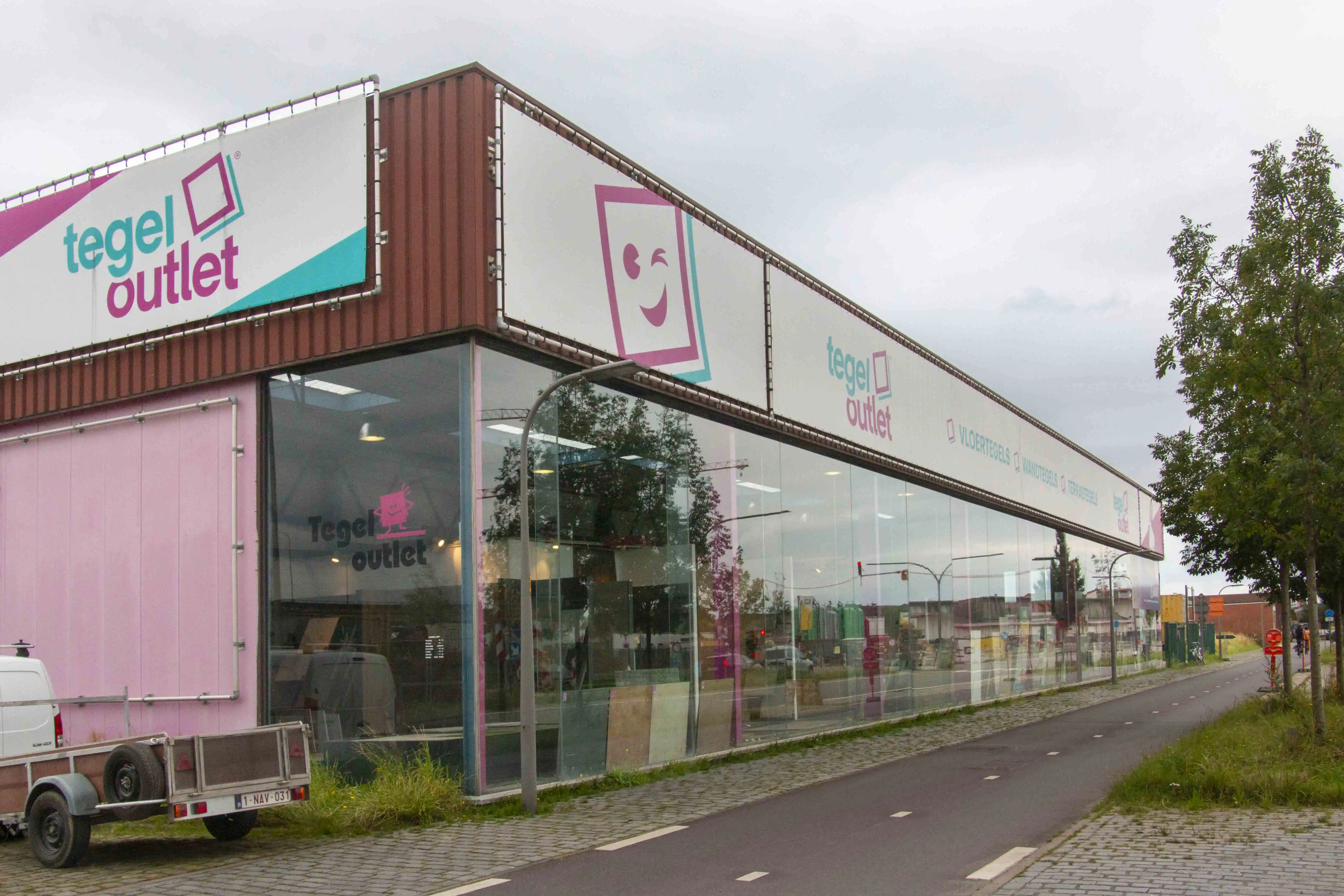 Tegel Outlet Vestiging Antwerpen Voorkant